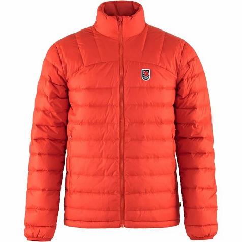 Fjallraven Expedition Down Jacket Red Singapore For Men (SG-680832)